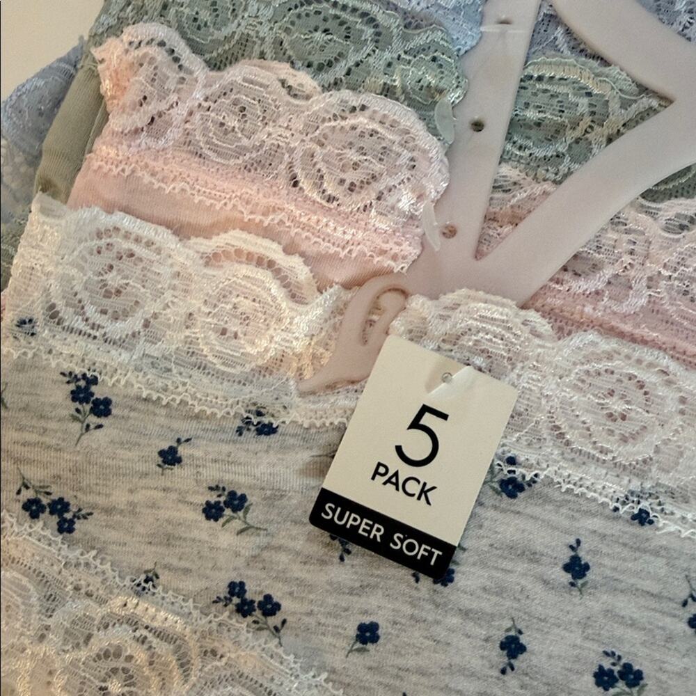 LAURA ASHLEY SUPER SOFT PANTIES SZ XL NEW! - Picture 3 of 5